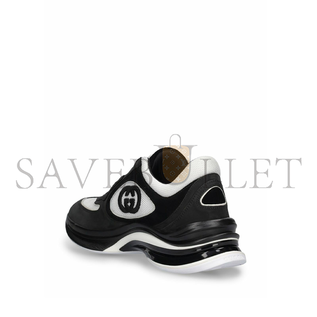 G*u*i run leather sneakers